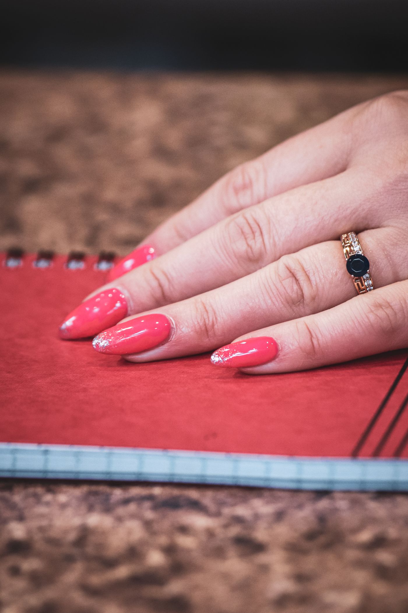 Gel manicure service